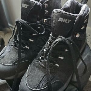 Bilt Black Motorcycle Boots